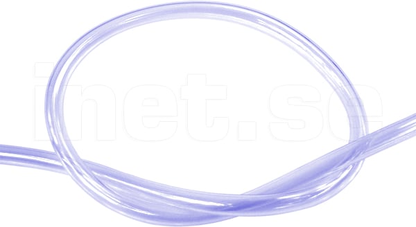 Slang, Masterkleer PVC 10/8mm klar/blå, uv-reaktiv 3,3m