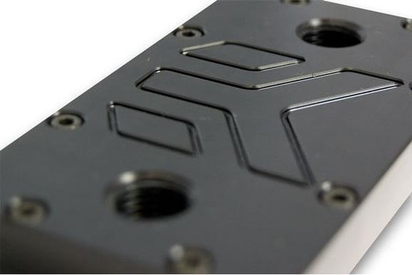 Block, EK-RAM Dominator - Acetal+EN (Nickel)