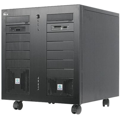 Lian Li PC-343B, Svart