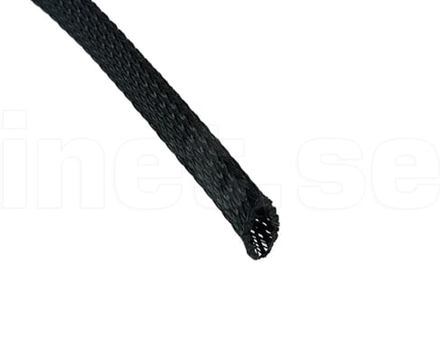 10mm Sleeve, längd 2m, Svart