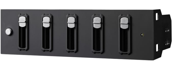 BitFenix Hydra Pro, fläktkontroller, Svart