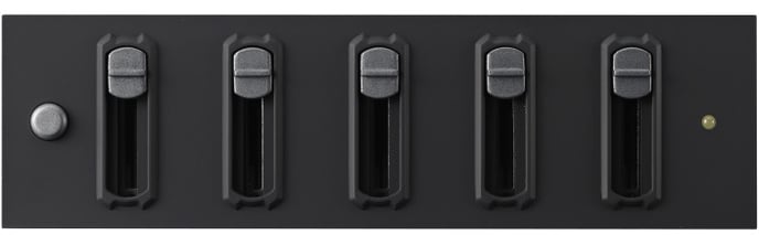 BitFenix Hydra Pro, fläktkontroller, Svart