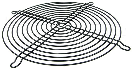 Fläktgaller 220mm, Svart