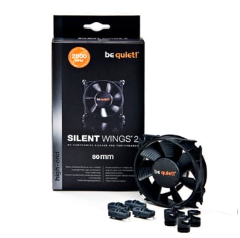 be quiet! SilentWings 2, 80mm
