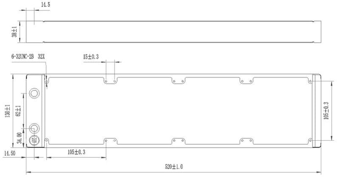 EK-CoolStream RAD PE (480) Quad