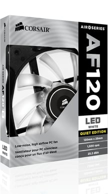 Corsair Air Series AF120 Quiet edition LED Vit
