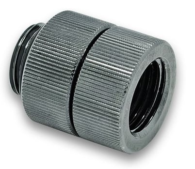 EK-AF Extender Rotary M-F G1/4 - Black Nickel