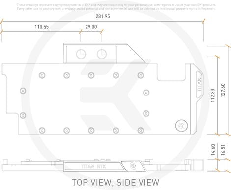 EK-Vector RTX Titan - Acetal + Gold
