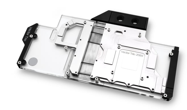 EK-Vector Trio RTX 2080 RGB - Nickel + Plexi