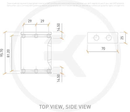 EK-Scalar Dual 4-slot - Plexi