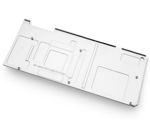 EK-Vector FTW3 RTX 2080 Ti Backplate - Nickel