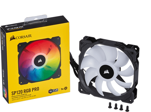 Corsair SP120 RGB PRO Svart