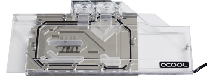 Alphacool Eisblock Aurora Acrylic GPX-A RX 5700/XT Reference