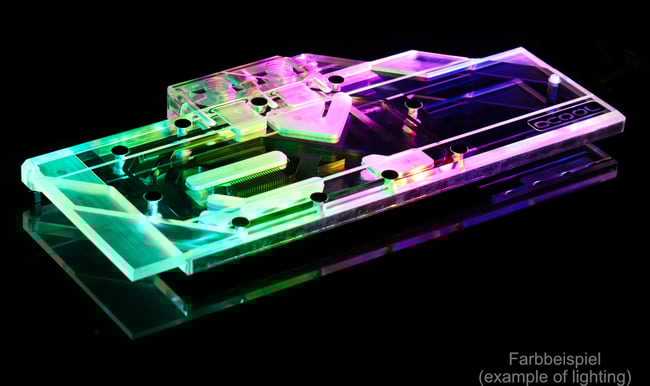 Alphacool Eisblock Aurora Acrylic GPX-A RX 5700/XT Reference