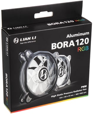 Lian Li BORA 120 RGB PWM Silver 1-pack