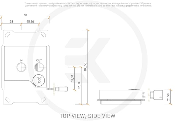 EK-Supremacy Classic RGB - AMD Nickel + Plexi