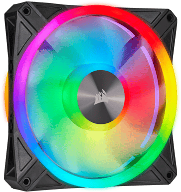 Corsair iCUE QL140 RGB 140mm Svart