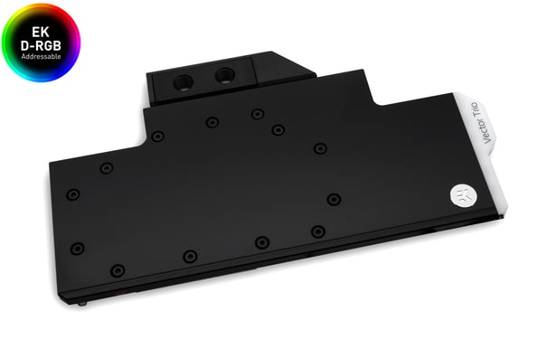 EK-Quantum Vector Trio RTX 2080 Ti D-RGB - Nickel + Acetal