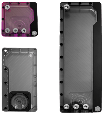 EK-Quantum Kinetic FLT120 D5/DDC Body D-RGB - Plexi
