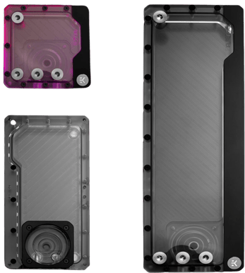 EK-Quantum Kinetic FLT240 D5/DDC Body D-RGB - Plexi