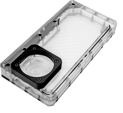 EK-Quantum Kinetic FLT240 D5/DDC Body D-RGB - Plexi