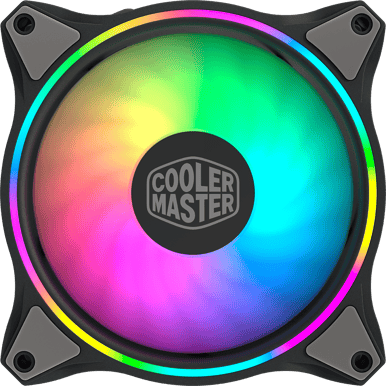 Cooler Master MasterFan MF120 Halo Svart 3-pack