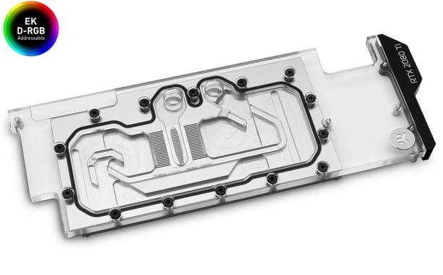 EK-Quantum Vector Direct RTX RE Ti D-RGB - Nickel + Plexi
