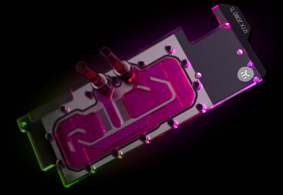 EK-Quantum Vector Direct RTX RE Ti D-RGB - Nickel + Plexi