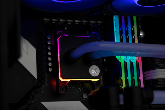 EK-Quantum Magnitude D-RGB - AM4 Nickel + Acetal