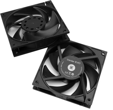 EK-Vardar EVO 120ER Black BB (500-2200rpm) - Dual Set