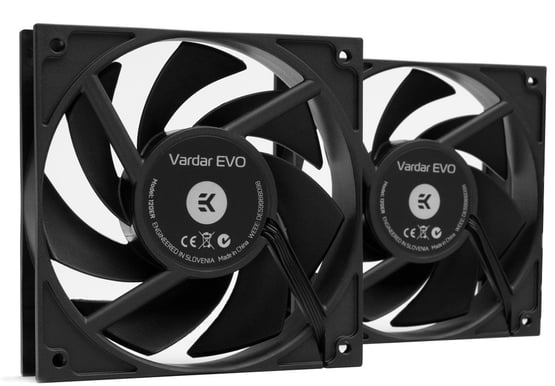 EK-Vardar EVO 120ER Black BB (500-2200rpm) - Dual Set