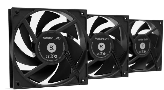 EK-Vardar EVO 120ER Black BB (500-2200rpm) -Tripple