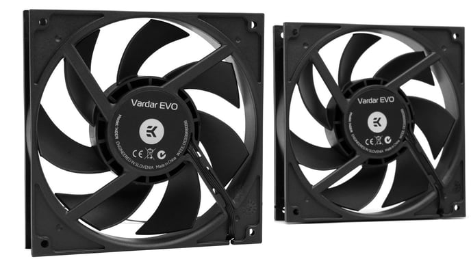 EK-Vardar EVO 140ER Black BB (500-2000rpm) - Dual Set