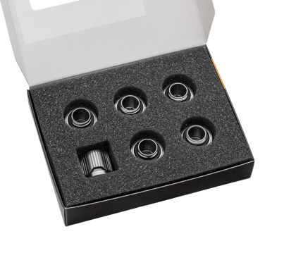 EK-Quantum Torque 6-Pack HDC 12 - Black Nickel