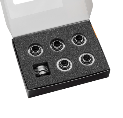 EK-Quantum Torque 6-Pack HDC 16 - Black Nickel