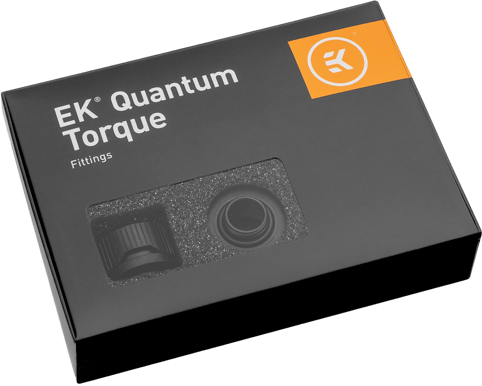 EK-Quantum Torque 6-Pack HDC 16 - Black