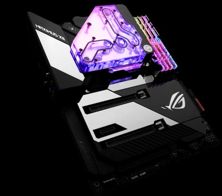EK-Quantum Momentum VRM Bridge ROG Maximus XII Formula