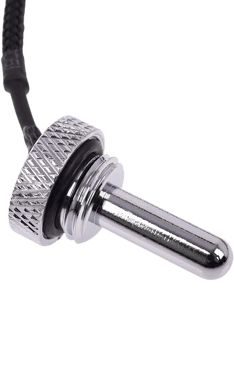 Alphacool Eiszapfen Temperatursensor G1/4 Plugg -Krom