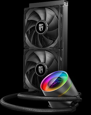 Deepcool Castle 240EX Svart