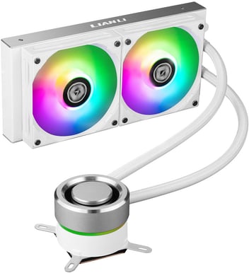 Lian Li Galahad 240 RGB Vit/Silver