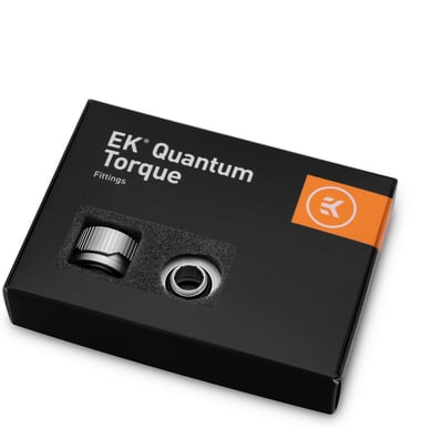 EK-Quantum Torque 6-Pack HDC 16 - Satin Titanium