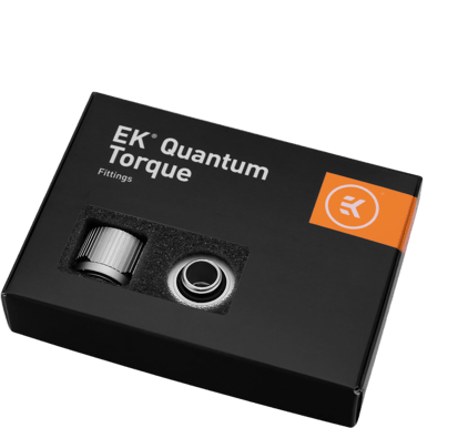 EK-Quantum Torque 6-Pack STC 10/13 - Satin Titanium