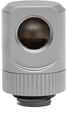 EK-Quantum Torque Rotary 90° - Satin Titanium