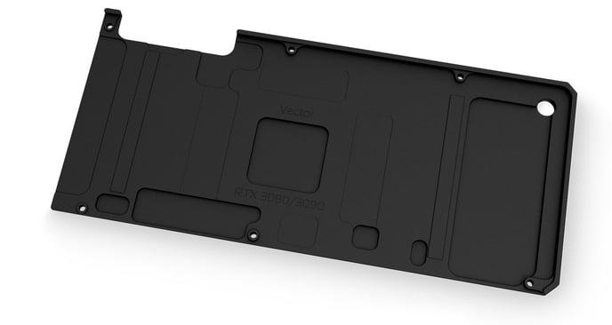 EK-Quantum Vector RE RTX 3080/3090 Backplate - Black