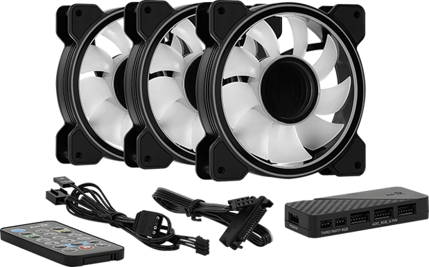 Aerocool Mirage 12 Pro 3-Pack