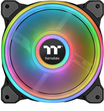 Thermaltake Riing Quad RGB 140mm Vit