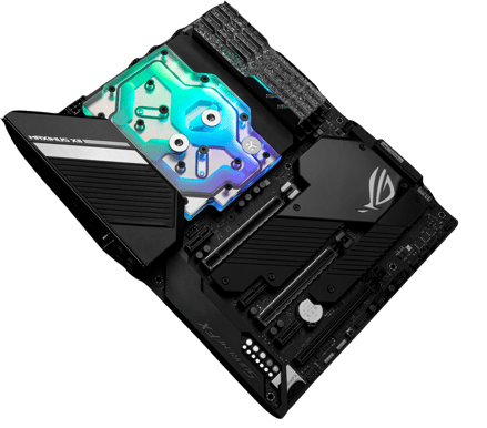 EK-Quantum Momentum ROG Maximus XII Hero D-RGB - Plexi