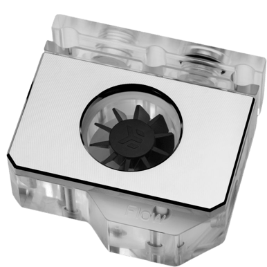 EK-Quantum Scalar Flow Indicator Top-To-Bottom D-RGB - Nickel