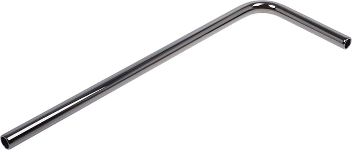 Alphacool HardTube 13mm 90° Mässing 10/30cm Krom