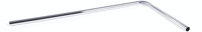 Alphacool HardTube 13mm 90° Mässing 20/40cm Krom